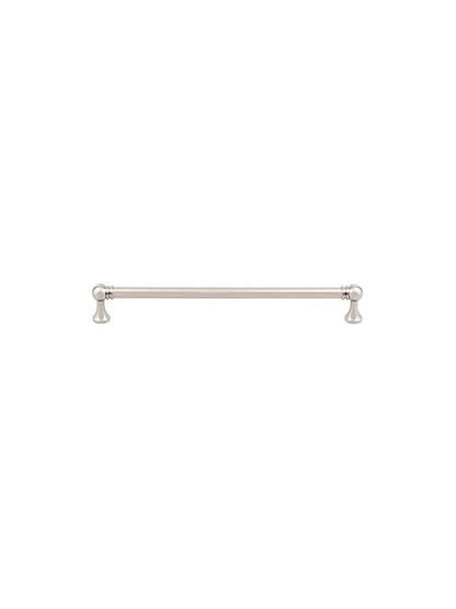 Kara Cabinet Pull - 8 13/16 inch Center-to-Center in Polished Nickel.